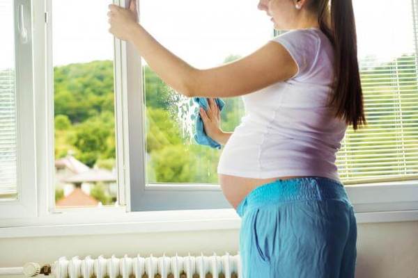pulire casa in gravidanza, igiene in gravidanza